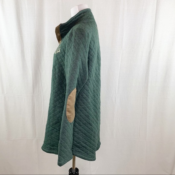 Marley Lilly monogram MLS quilted tunic sweatshirt NWT - Picture 9 of 16